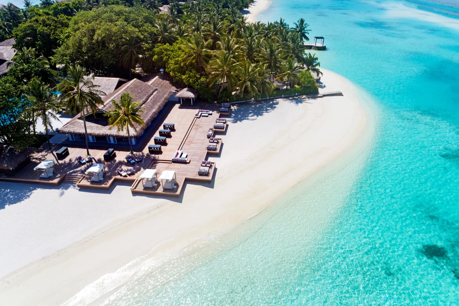 Anchorage Beach, Sheraton Maldives Full Moon Resort & Spa