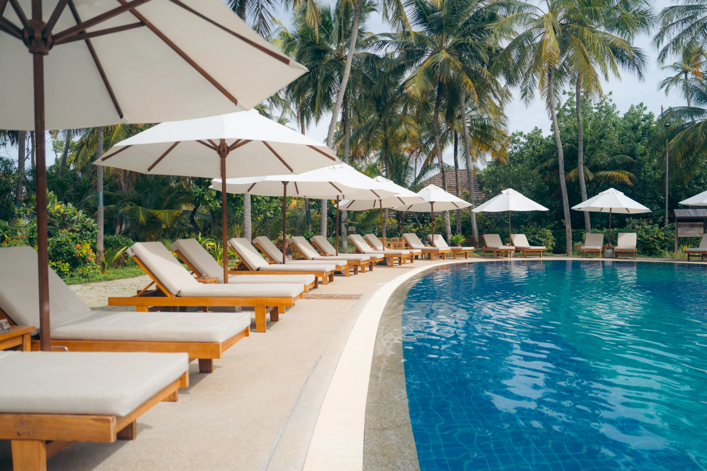 Swimming pool, Bandos Maldives