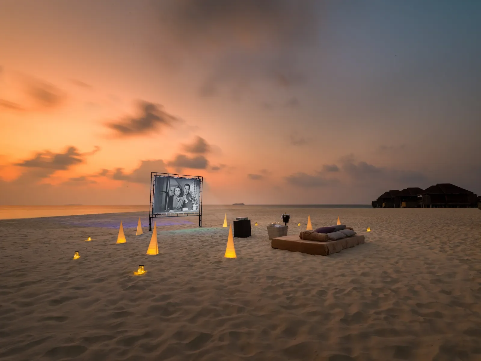 JA Manafaru cinema under the sky