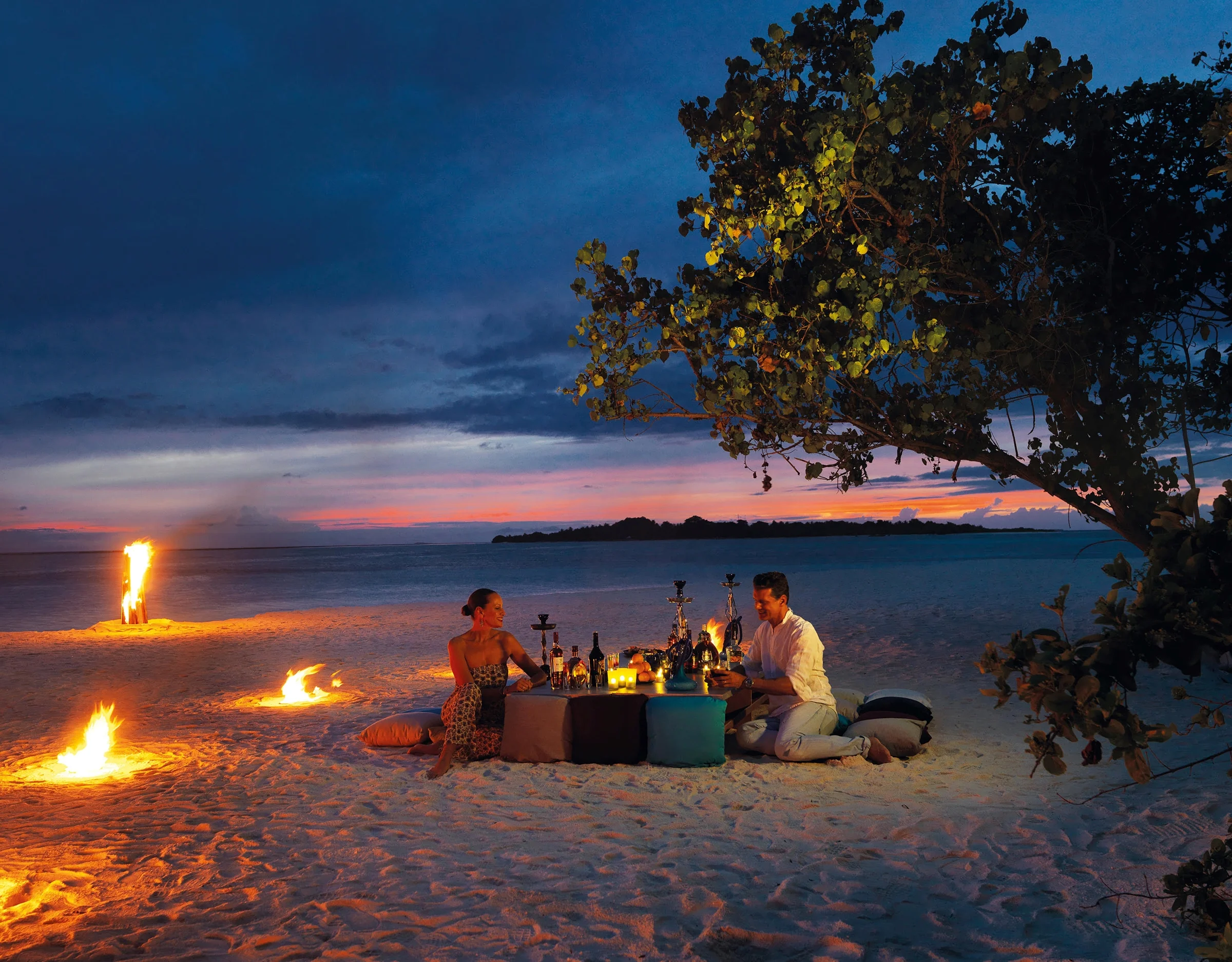 Candlelit dinner on the beach, Cocoon Maldives