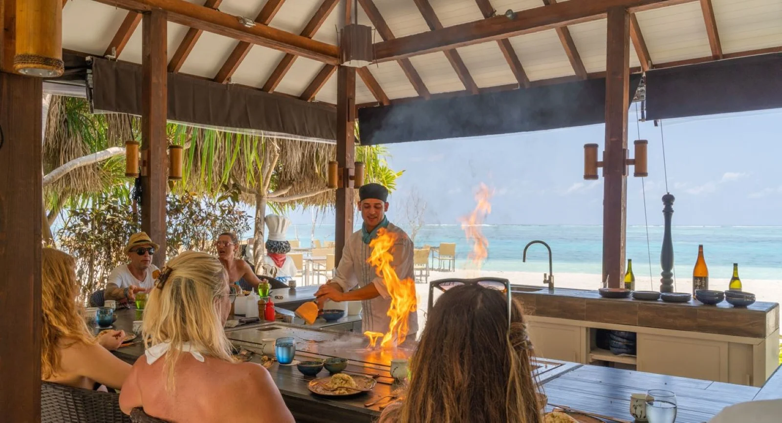 Japanese Garden restaurant, Cocoon Maldives