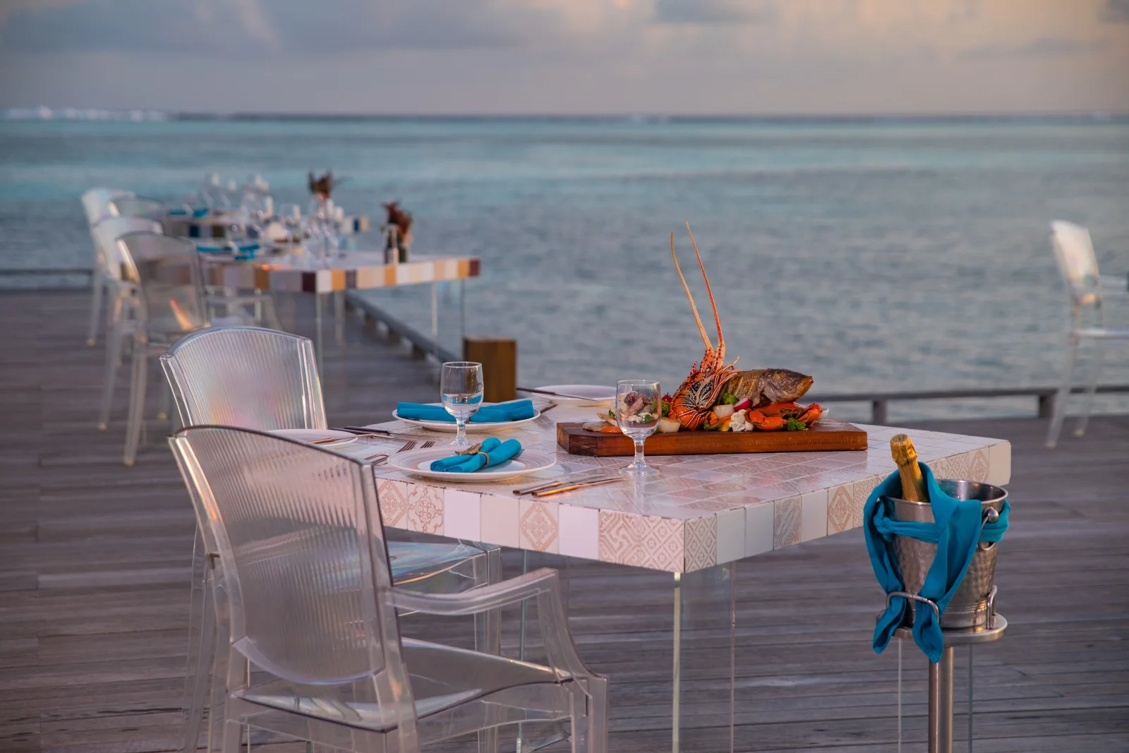 Manta overwater restaurant, Cocoon Maldives