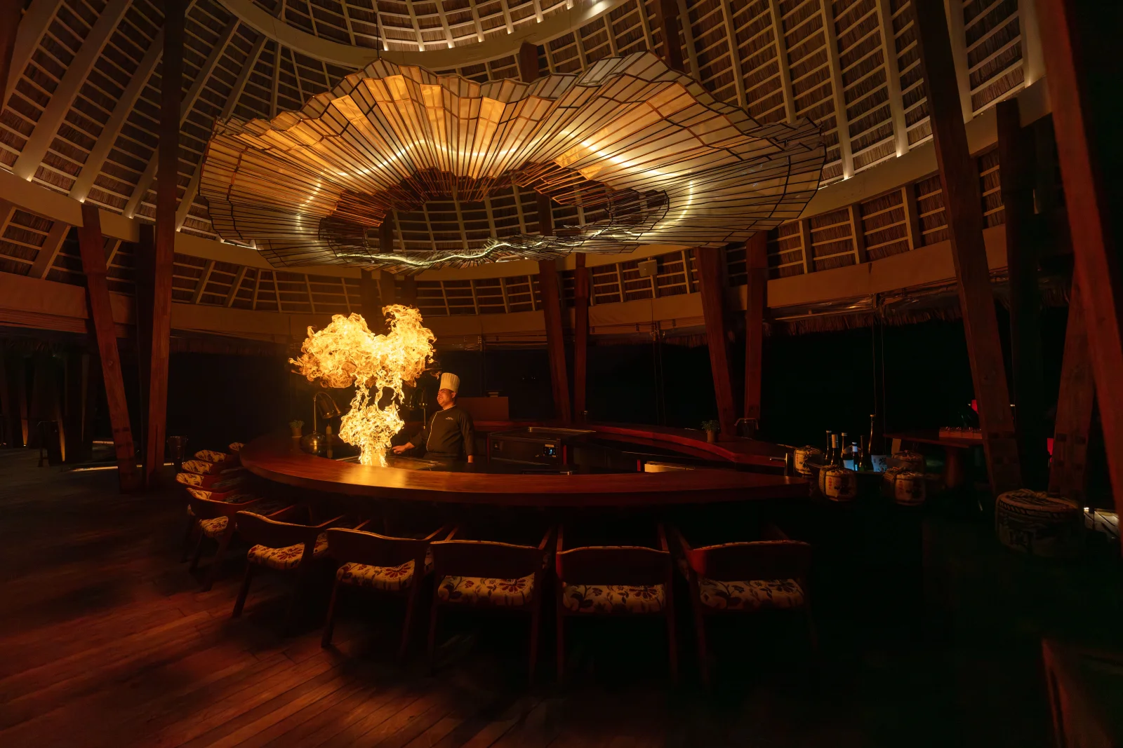 Fire, Anantara Kihavah