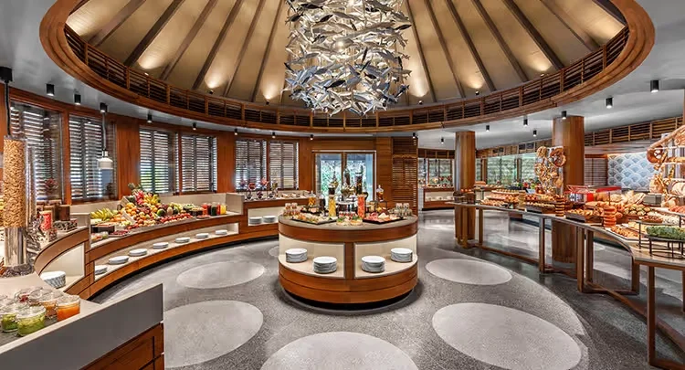 Fushi Café, Anantara Dhigu
