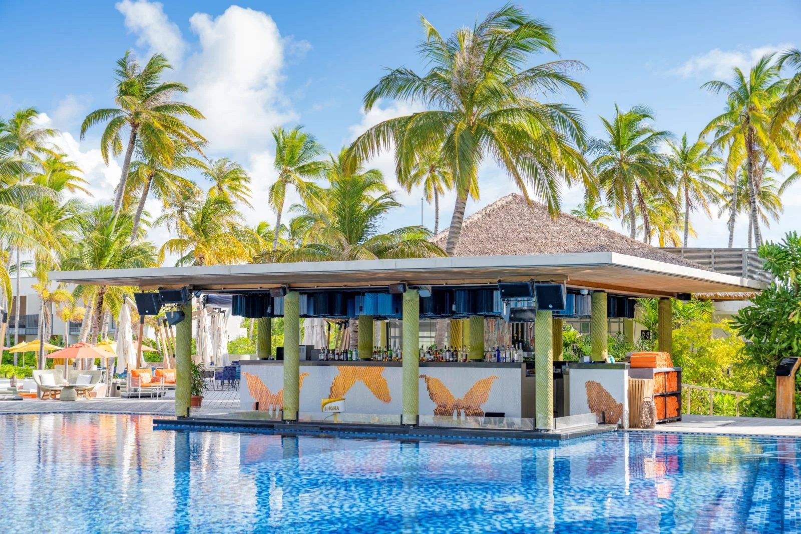 Pool Bar, Hard Rock Hotel Maldives