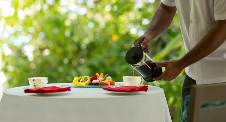 In-Villa Dining, Anantara Dhigu