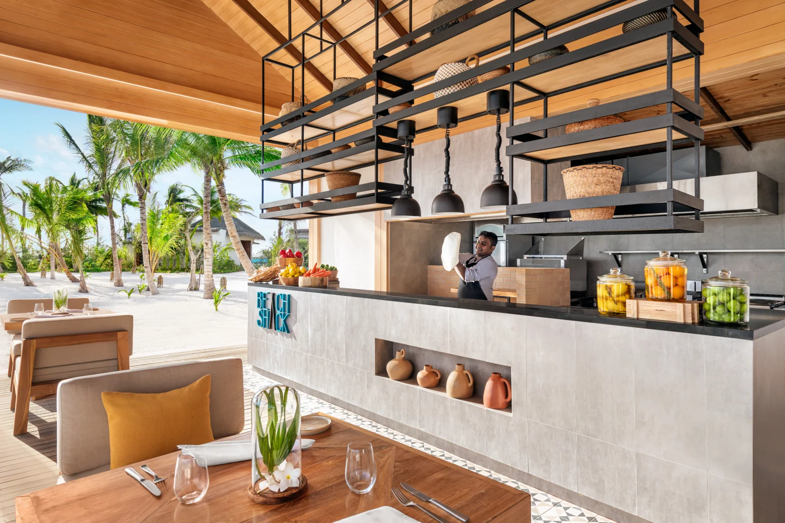Beach Shack, Hilton Amingiri Maldives