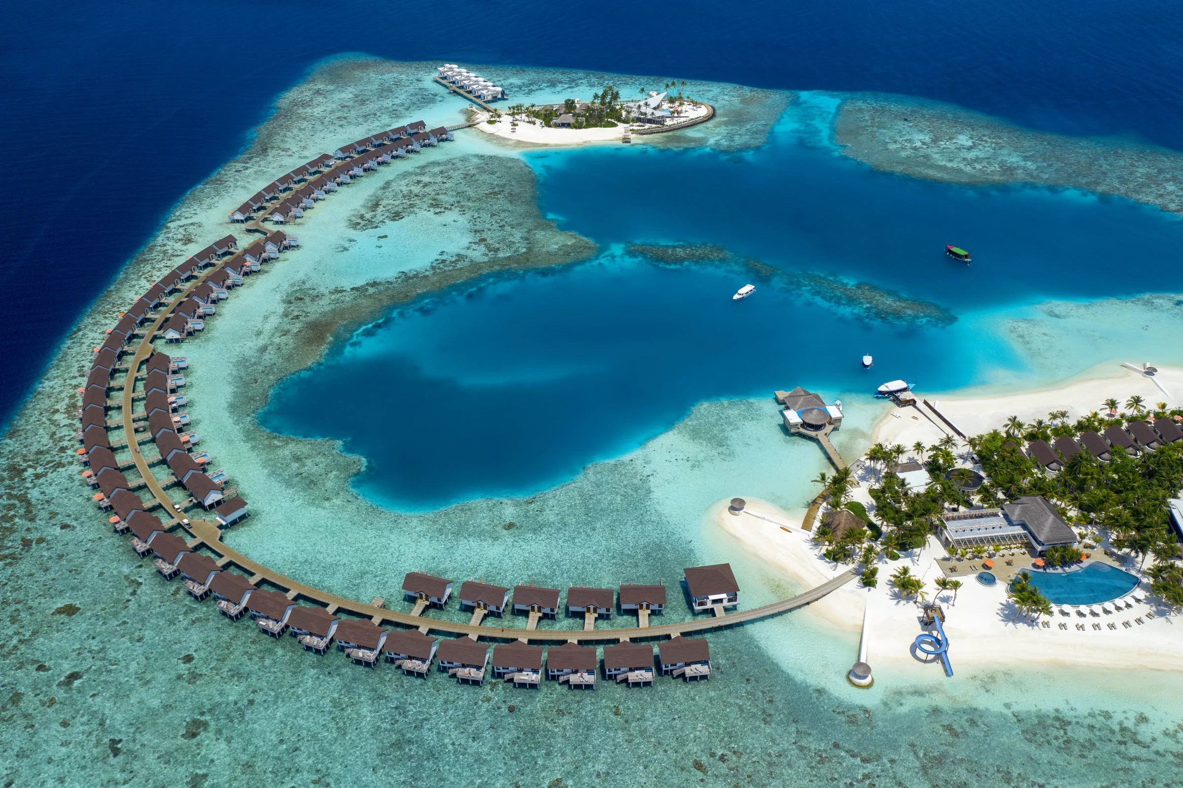 Aerial view of the resort, OBLU Select Sangeli