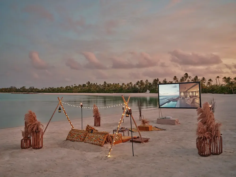 Cinema under the stars, Patina Maldives Fari Islands