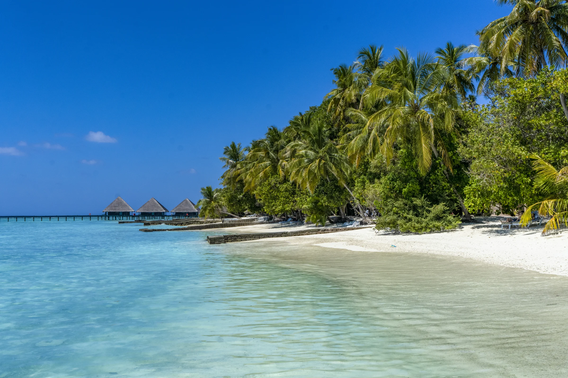 Private beach, Adaaran Club Rannalhi