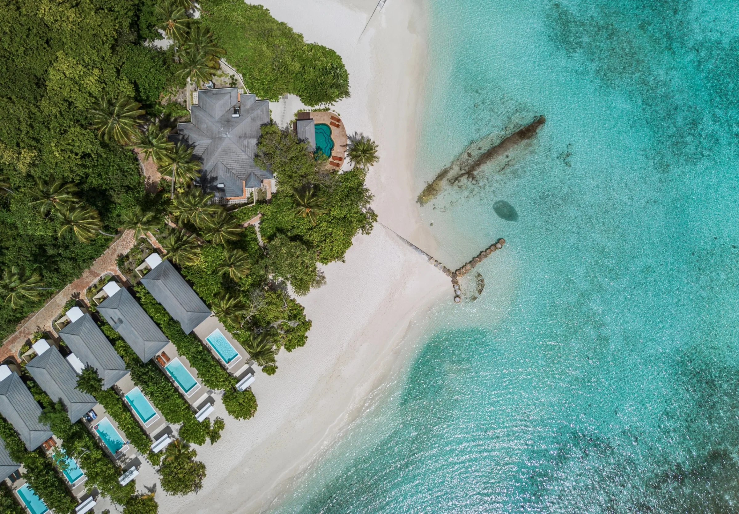 Island-aerial, Royal Island Resort and Spa Maldives