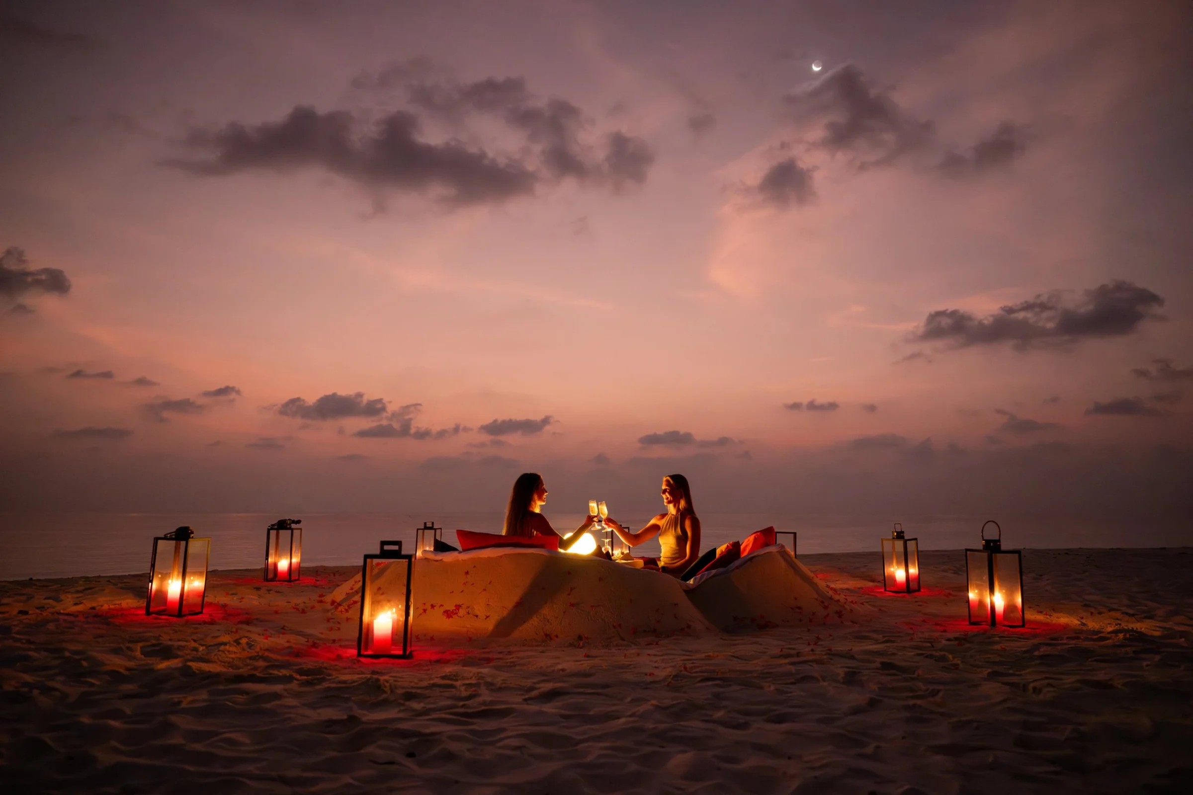 Island destination dining, Royal Island Resort and Spa Maldives