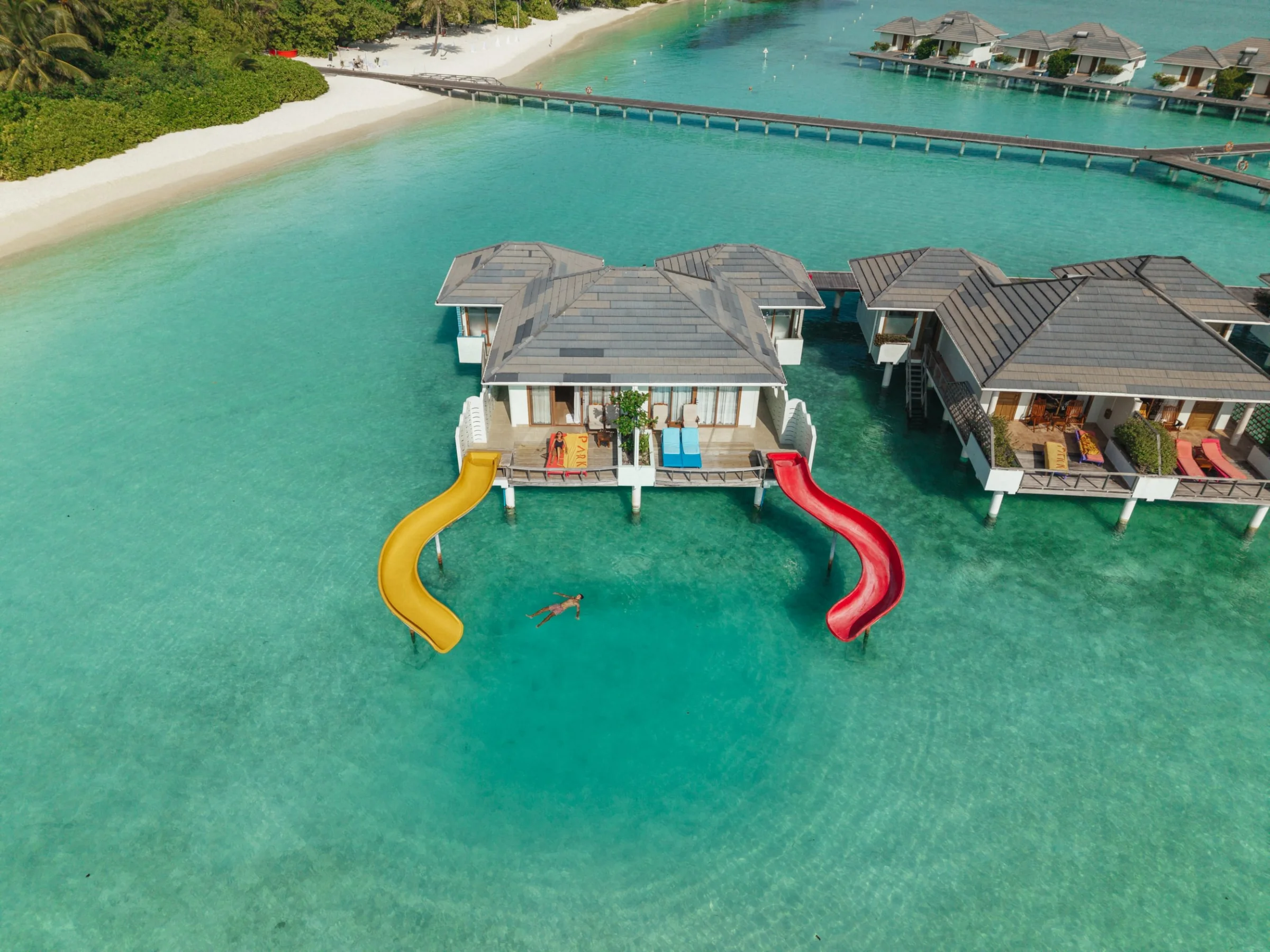 Aerial, Villa Park Sun Island