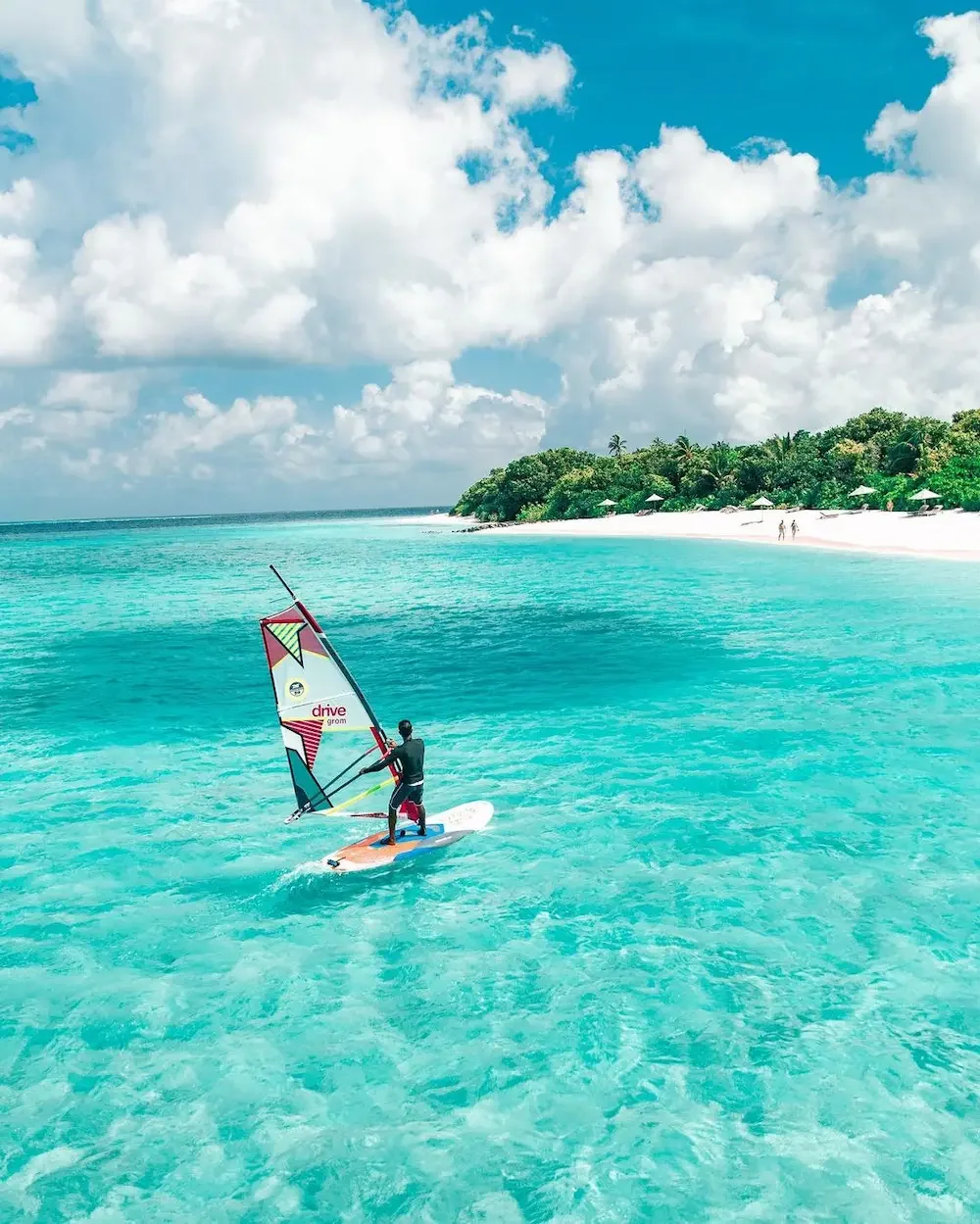 Wind Surfing, Vakkaru Maldives