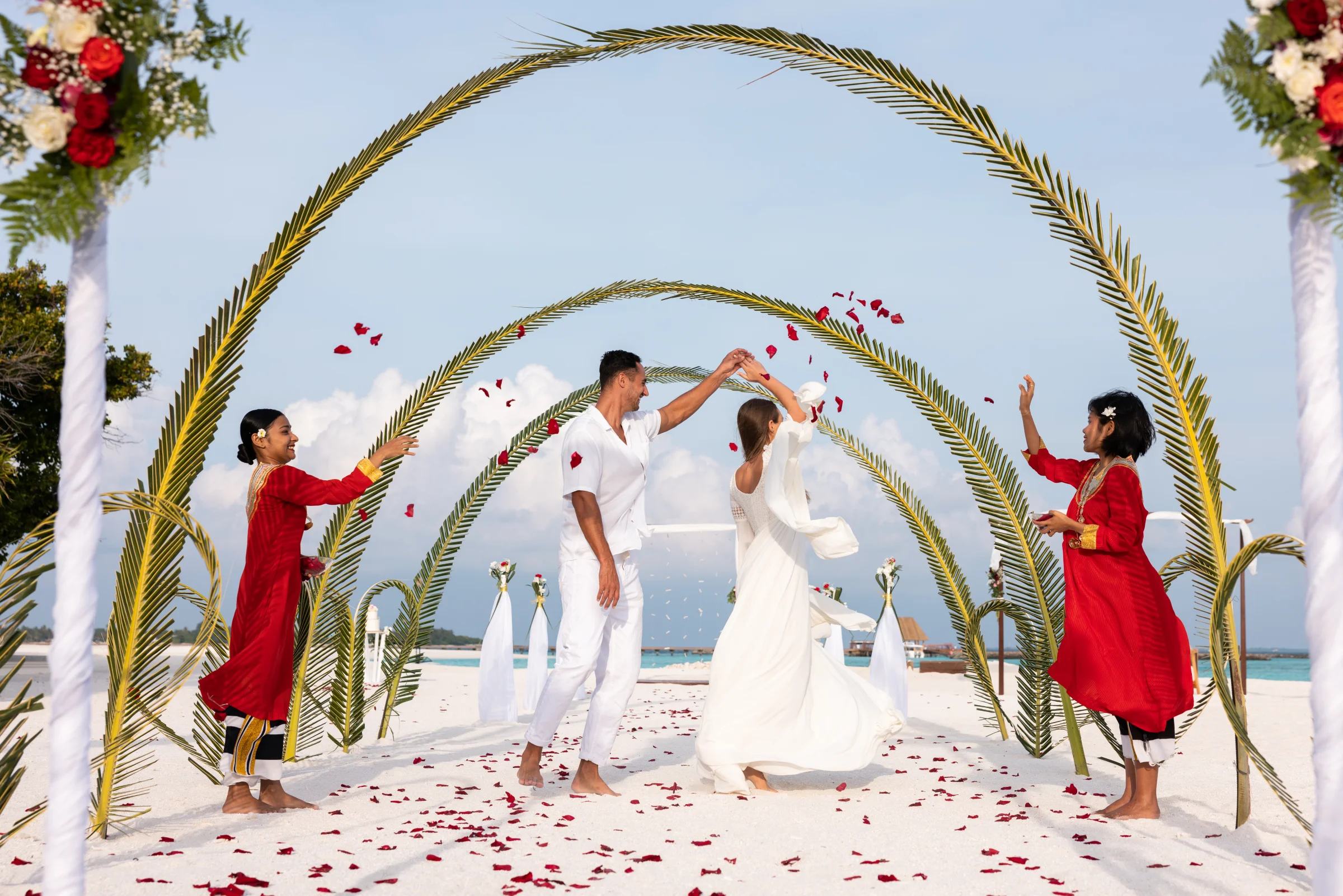 Wedding ceremony, Heritance Aarah