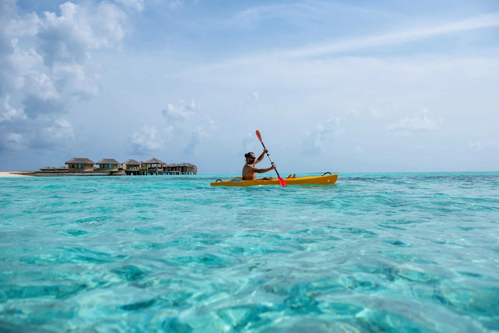 Kayaking in the lagoon, You&Me by Cocoon