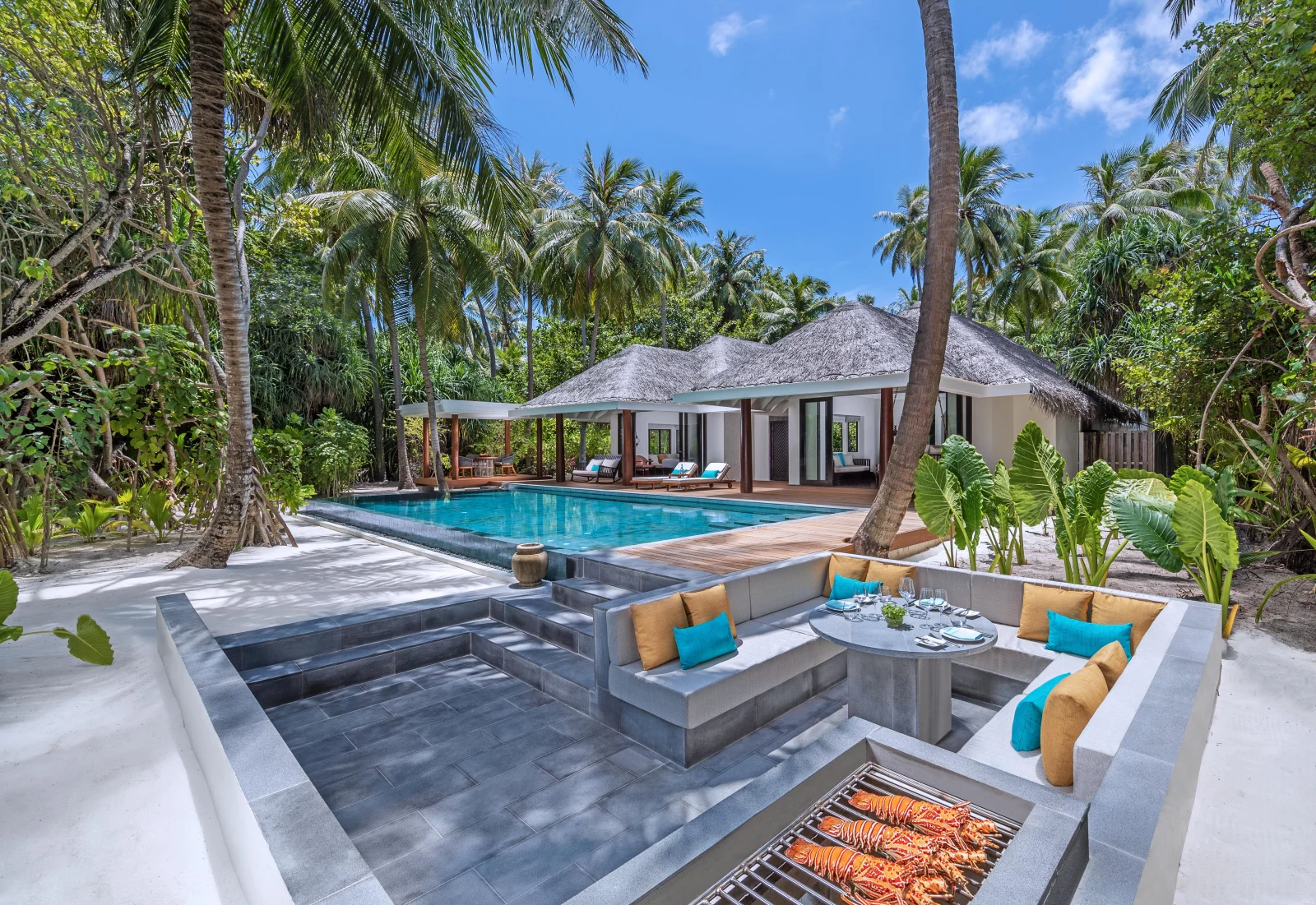 Two Bedroom Family Beach Pool Villa, Anantara Kihavah