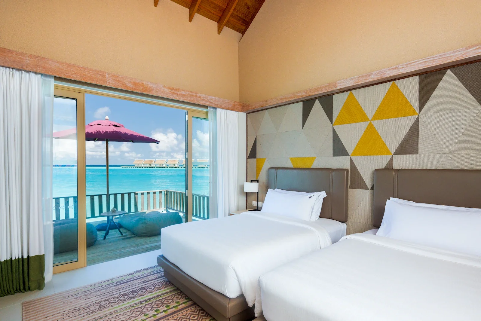 Rock Royalty Two-Bedroom Overwater Private Pool Villa, Hard Rock Hotel Maldives