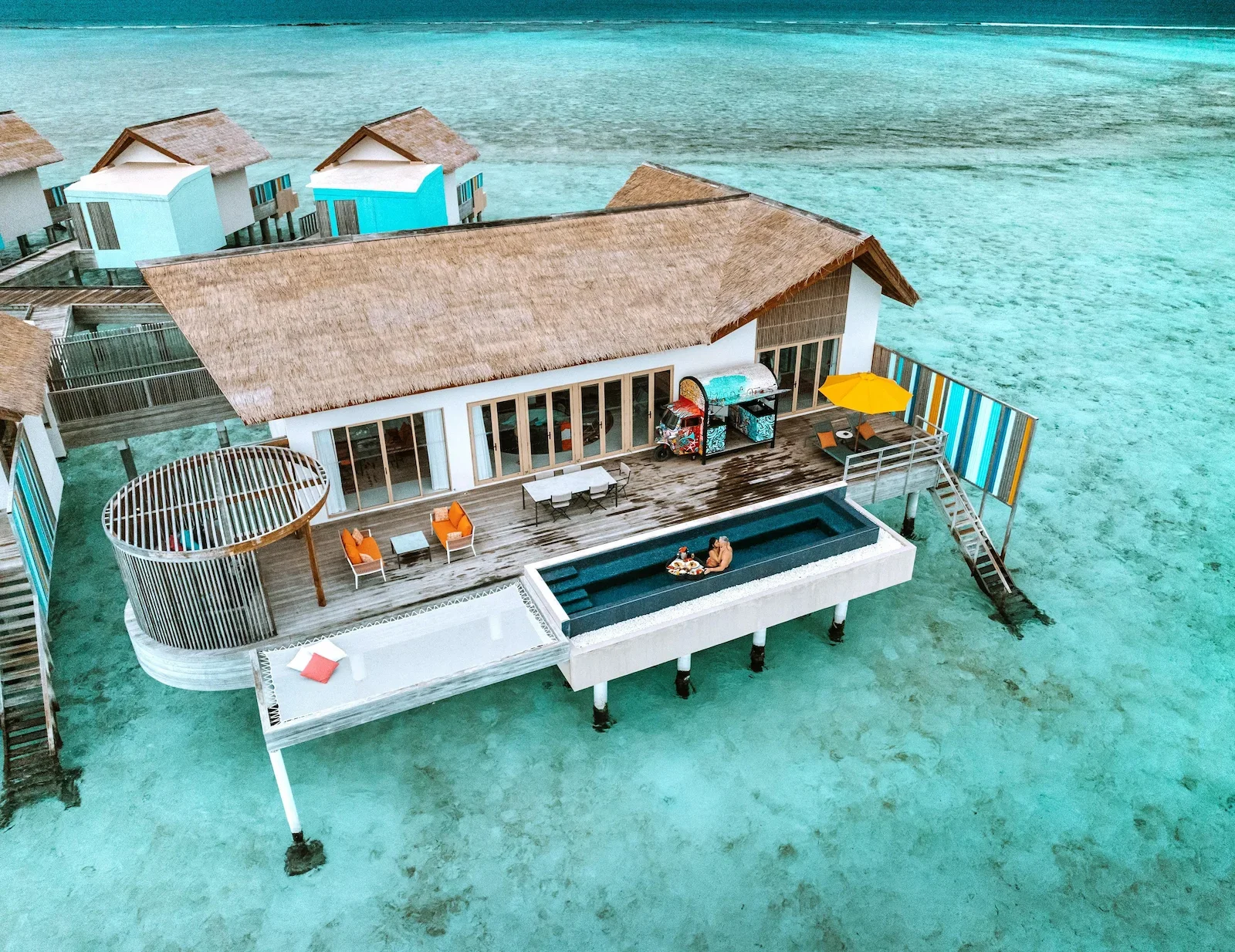 Two-Bedroom Rock Star Overwater Private Pool Villa, Hard Rock Hotel Maldives
