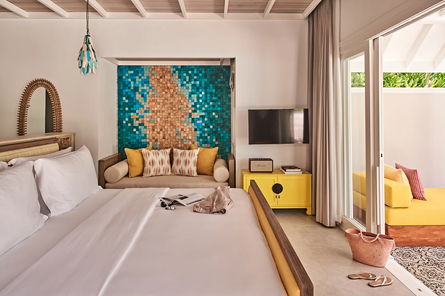 Interconnecting Three-Bedroom Beach Pool Villa, Finolhu Baa Atoll
