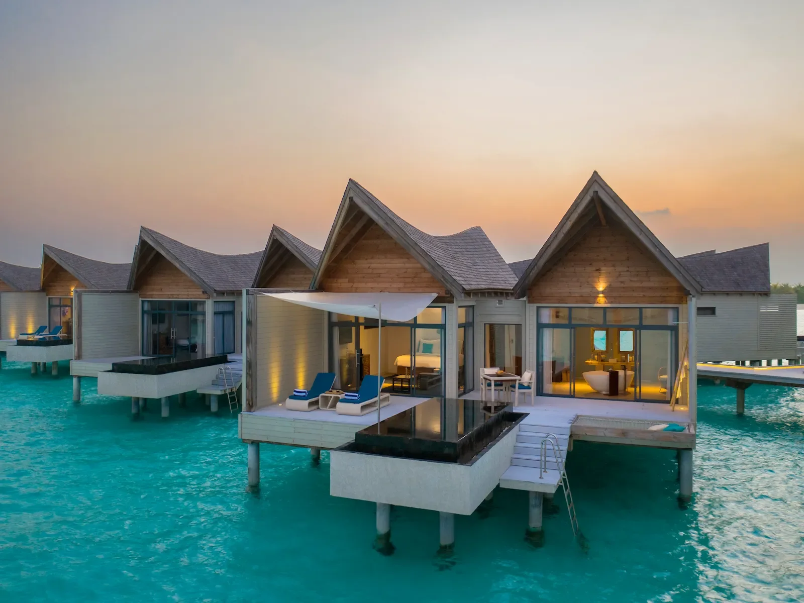 Overwater Pool Villa Lagoon, Kuredhivaru Resort and Spa Maldives