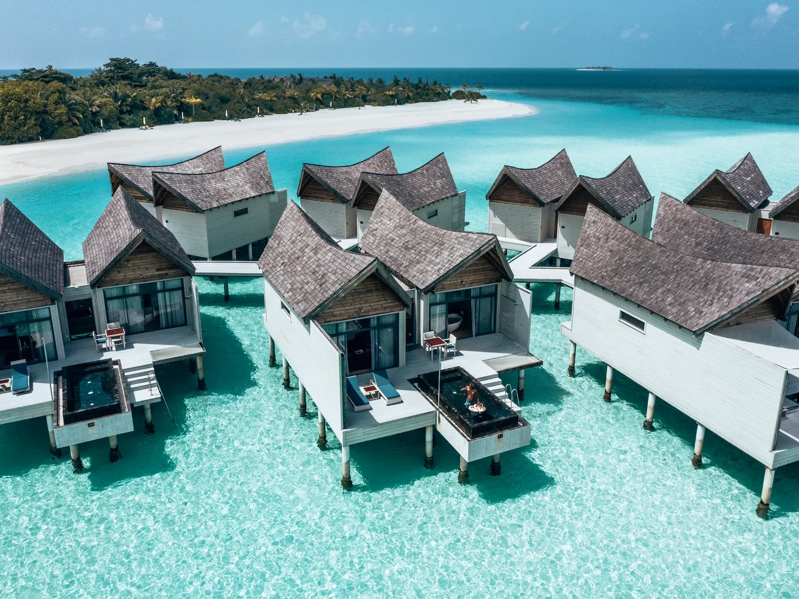 Overwater Pool Villa Ocean, Kuredhivaru Resort and Spa Maldives