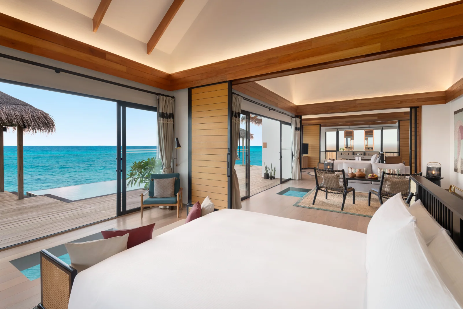 Two-Bedroom Overwater Pool Villa, Hilton Amingiri Maldives