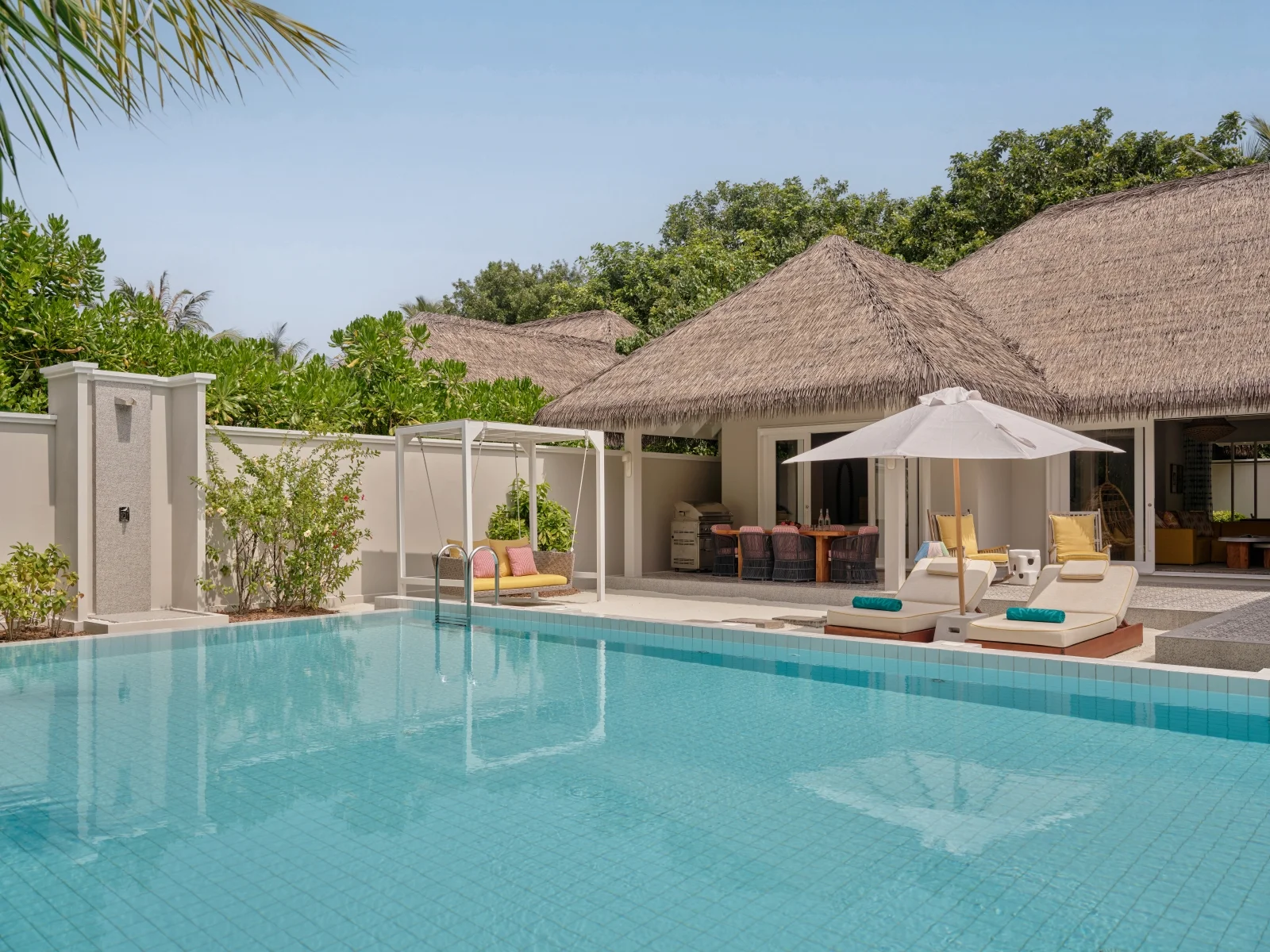 Two Bedroom Beach Villa with Pool, Finolhu Baa Atoll