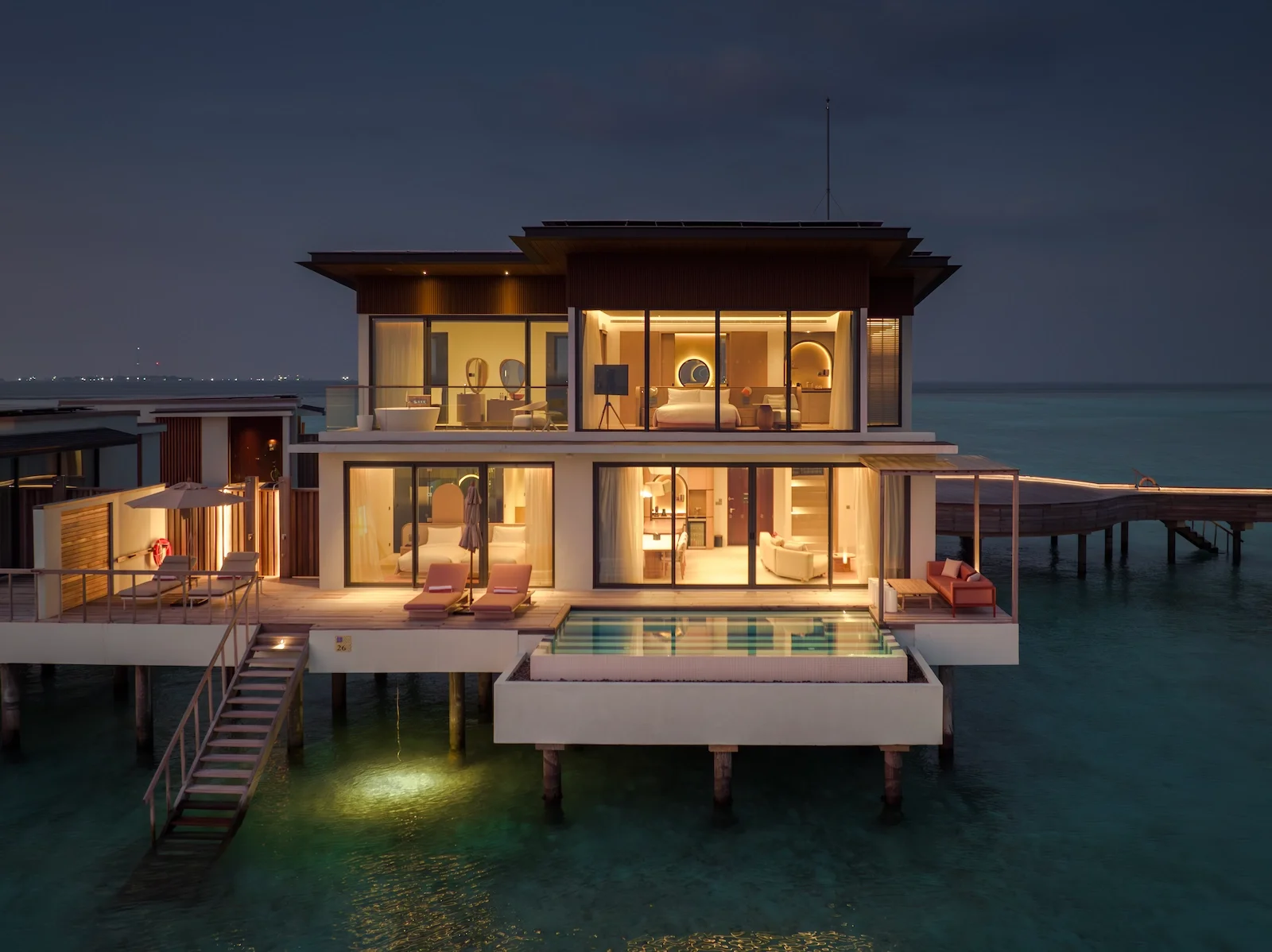 Two-Bedroom Ocean Water Pool Atelier, SO/ Maldives