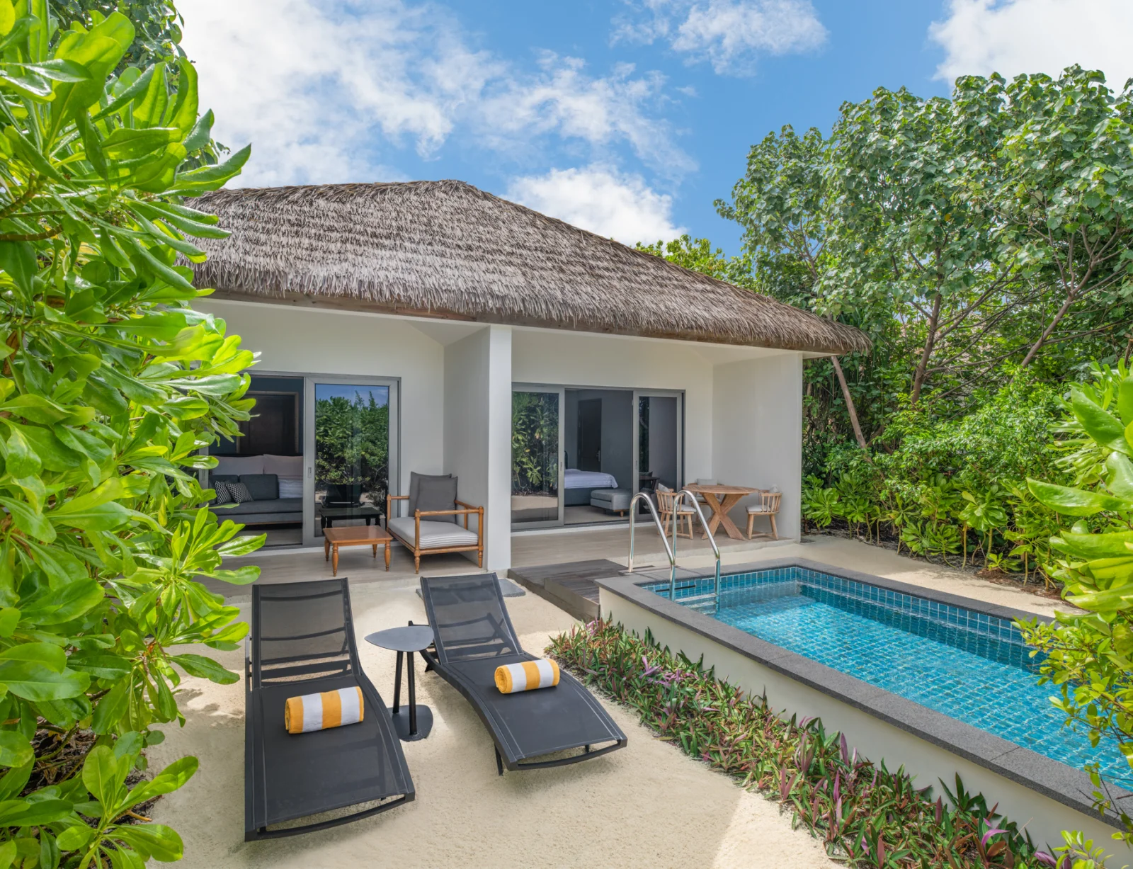 Two Bedroom Beach Pool Villa Outdoor Pool, Le Méridien Maldives