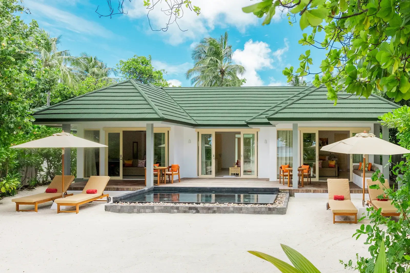Two Bedroom Pool Beach Villa, Siyam World Maldives
