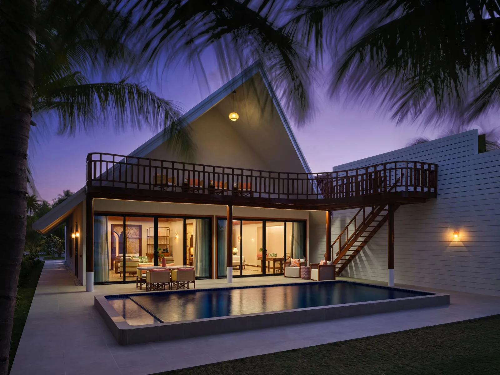 Two Bedroom Beach Pool Residence, Villa Park Sun Island
