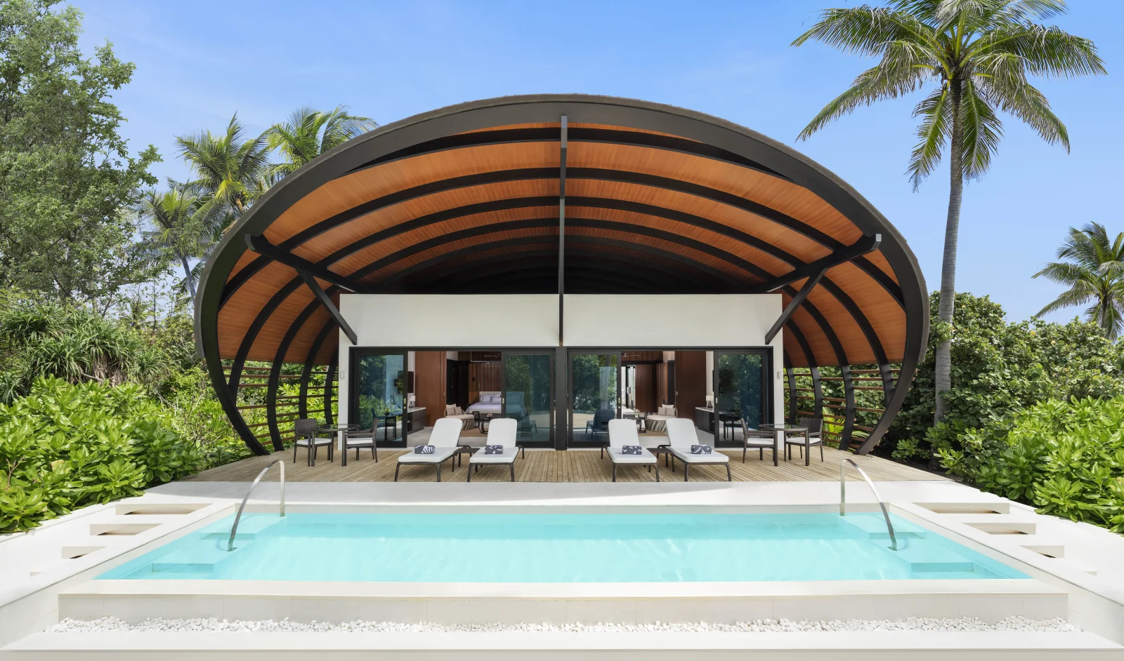 Two-Bedroom Beach Villa Pool, The Westin Maldives Miriandhoo Resort